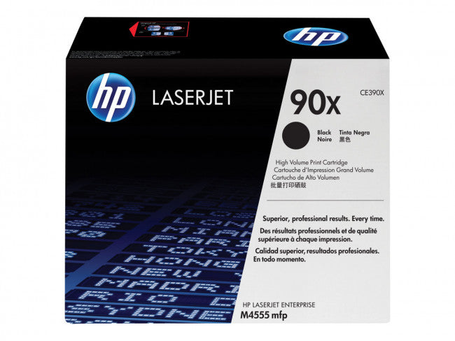 Toner HP Laserjet 90X CE390X Svart