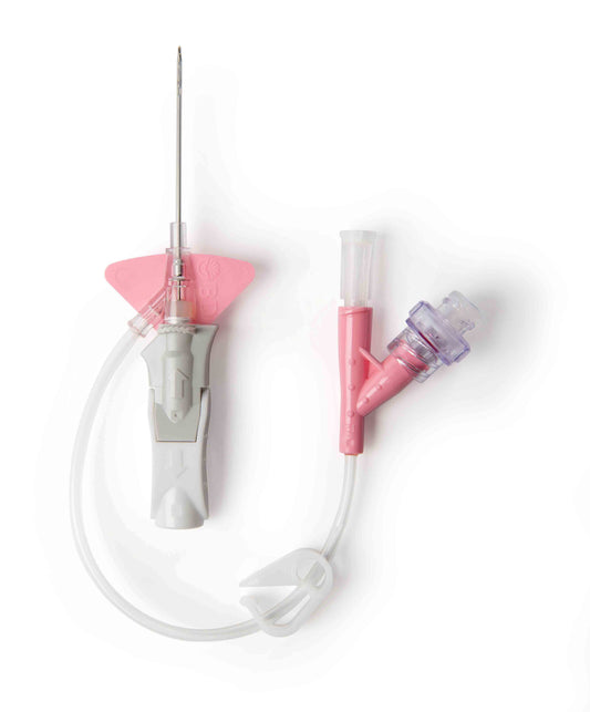 Infusionskanyl BD Nexiva Y-koppling Q-Syte Rosa 1,1x25mm 20G / 20