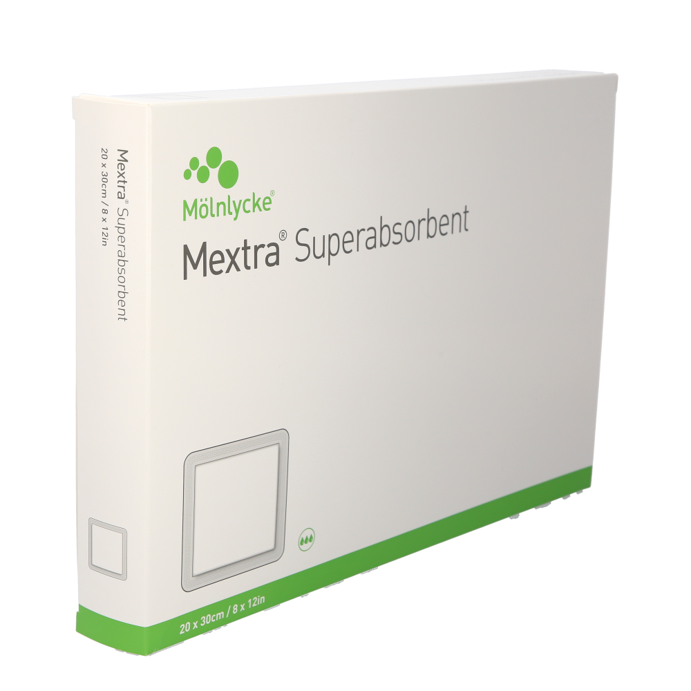 Mextra Superabsorbent ABS Förband 20 x 40cm / 10