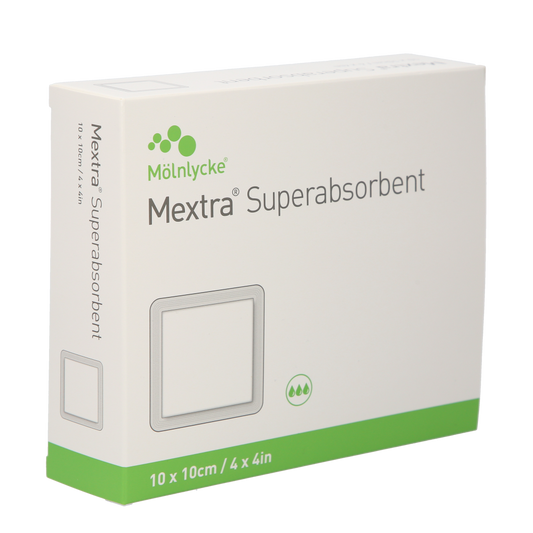 Mextra Superabsorbent ABS Förband 10 x 10cm / 10