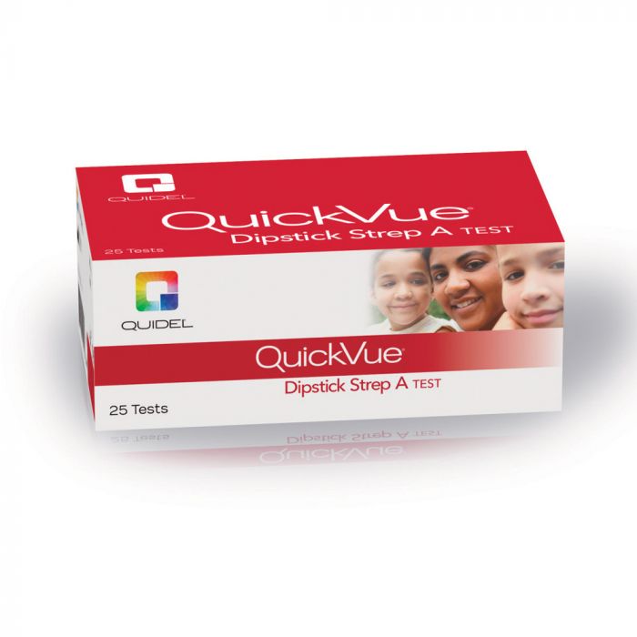 Strep A test QuickVue Dipstick / 25