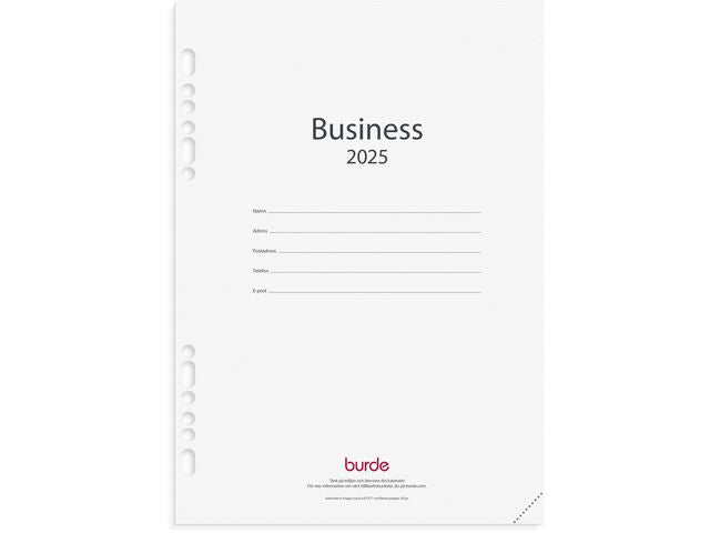 Burde Kalendersats Business-4801