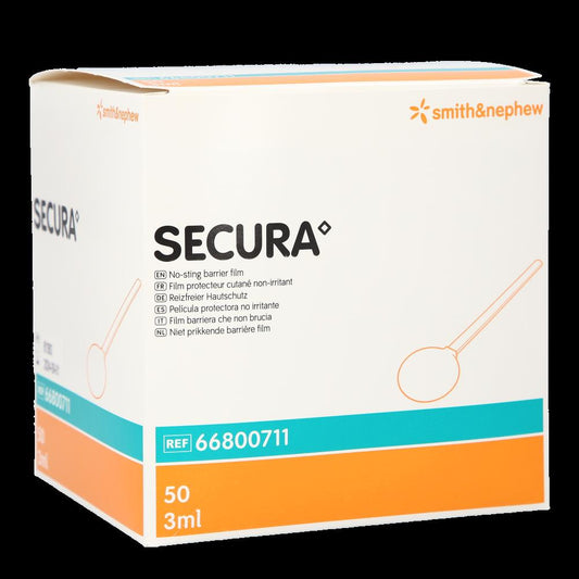 Secura No-Sting Barrier Film Protectant Swabs 3ml / 50