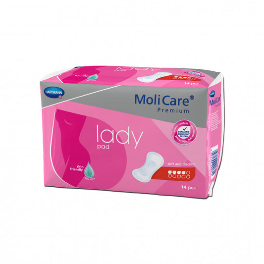 Inkontinensskydd MoliCare Premium Lady Pads 4 droppar / 168