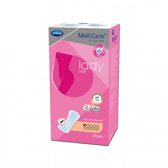 Inkontinensskydd MoliCare Premium Lady Pads 0,5 droppe / 224