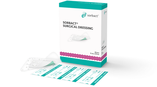 Sorbact Surgical Dressing 8 x 10cm / 20