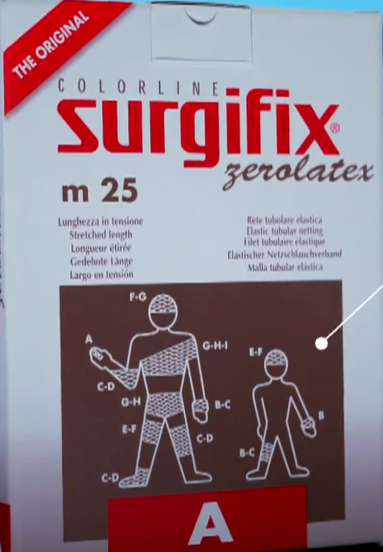 Tubnät Surgifix Zerolatex A 1,2cm x 25m