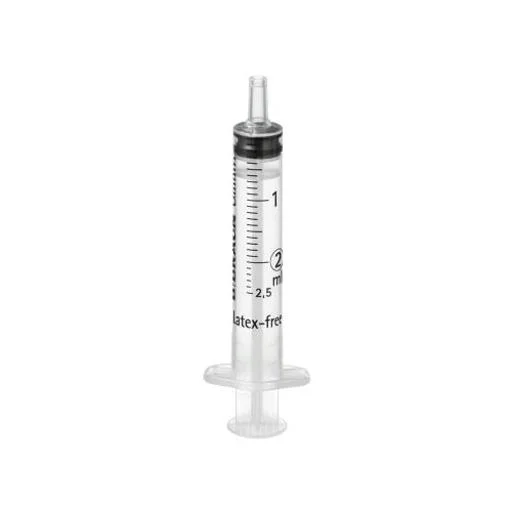 Spruta 3-Komp Omnifix Luer/Centrerad 2ml / 100