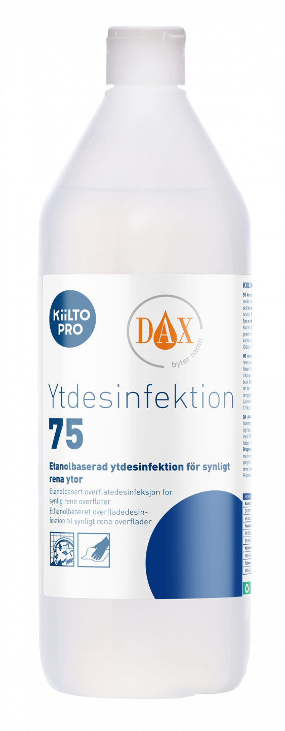 Ytdesinfektion Dax Kiilto 75 1L