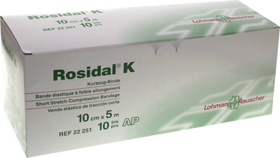 Rosidal K Kompressionsbinda Lågelastisk 10cm x 5m / 10