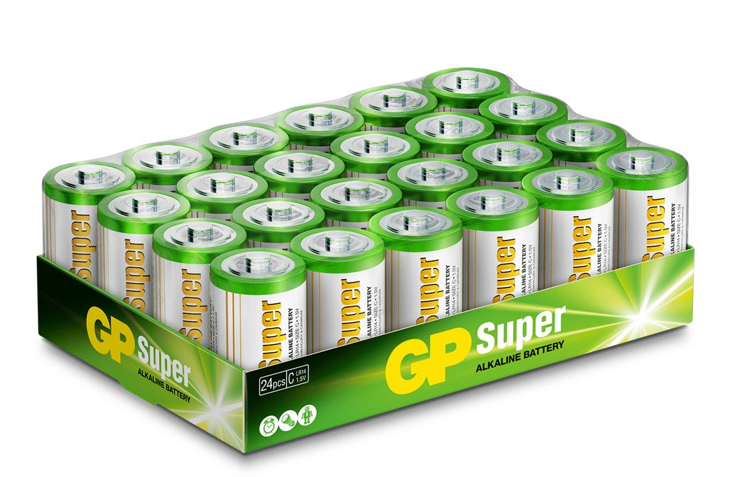 Batteri GP Super Alkaline LR14 C / 24