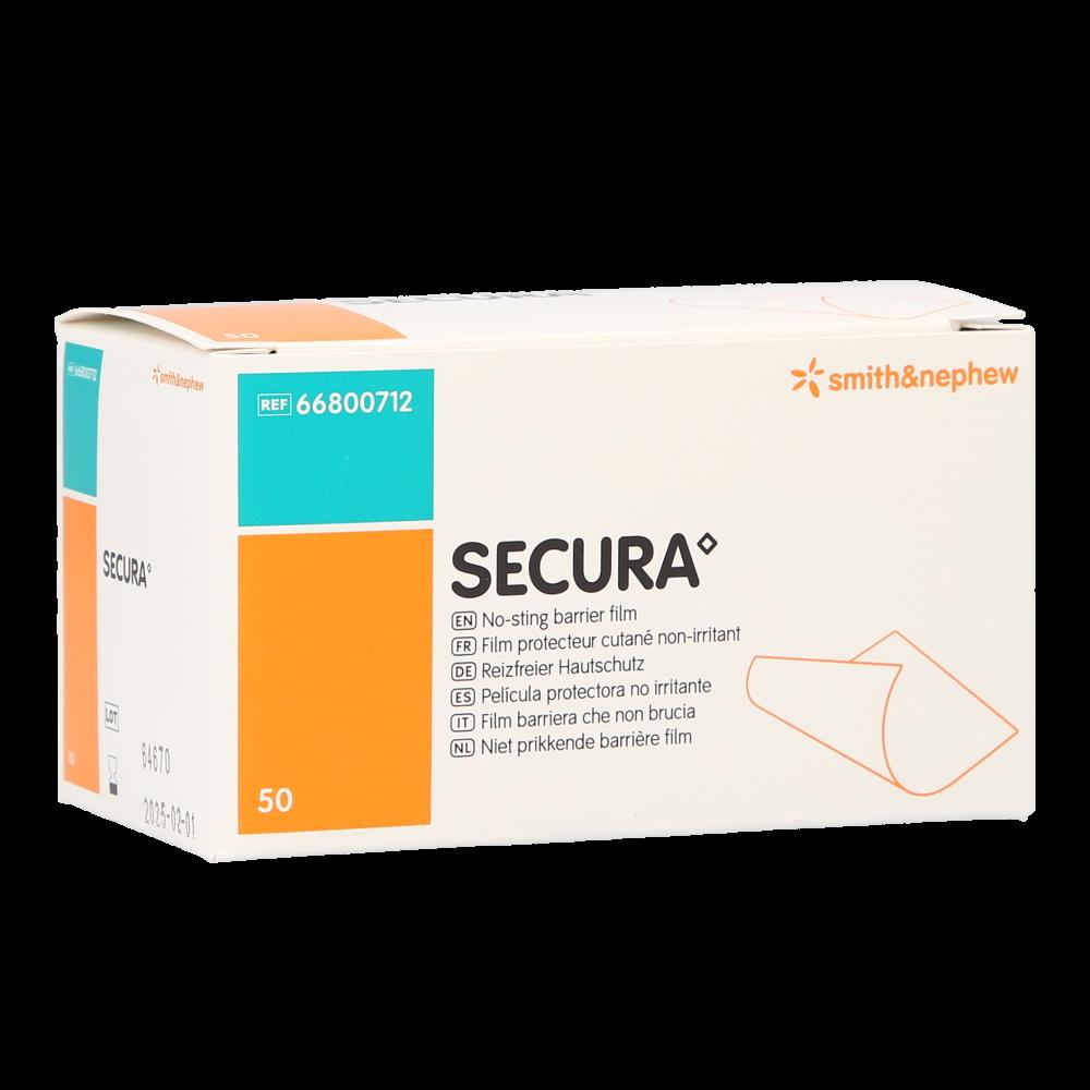 Secura No-Sting Barrier Film Protectant Wipes 1ml / 50