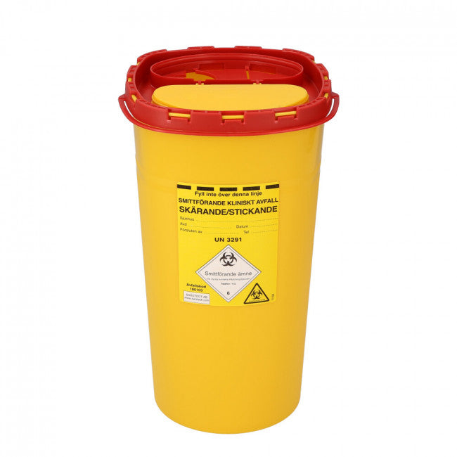 Riskavfallsburk Multi-Safe Twin 3,0L