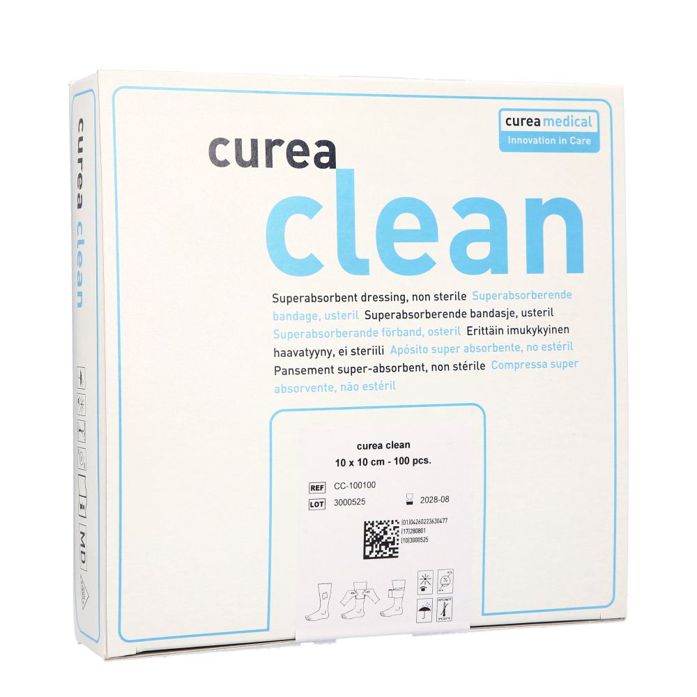 Curea Clean ABS Förband 10 x 10cm / 100