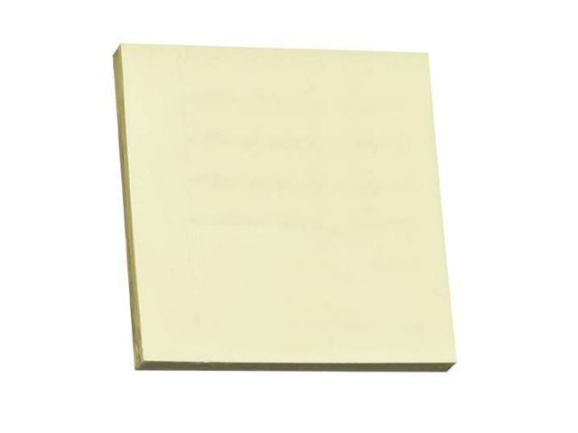 Notes Gul 76 x 76mm 100blad/block / 12