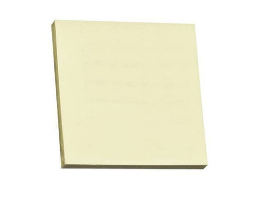 Notes Gul 76 x 76mm 100blad/block / 12