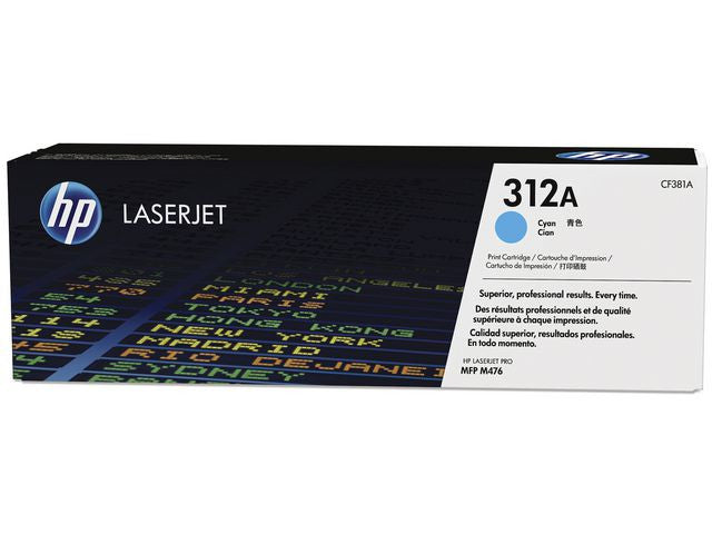 Toner HP CF381A 312A Cyan