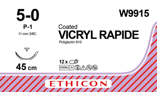 Vicryle Rapide 5-0 P-1 45cm / 12