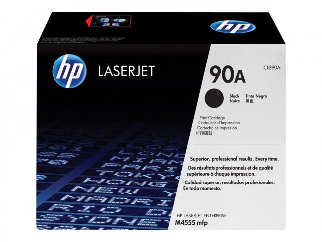 Toner HP Laserjet 90A CE390A Svart