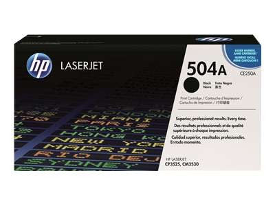 Toner HP Laserjet CE250A Svart