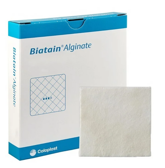 SeaSorb Soft Biatain Alginate Kompress 15 x 15cm / 10