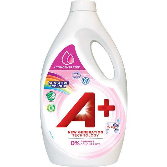 Tvättmedel Ariel A+ Sensitive Colour 2,2L