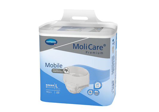 Inkontinensskydd MoliCare Premium Mobile 6 droppar L / 56