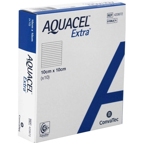 Aquacel Extra Hydrofiber 10 x 10cm / 10