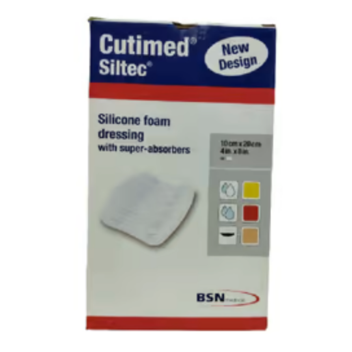 Cutimed Siltec 10 x 20cm / 10