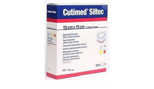 Cutimed Siltec 15 x 15cm / 10