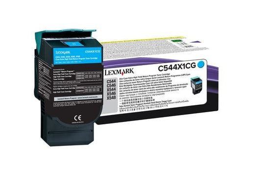 Toner Lexmark C544X1CG Cyan