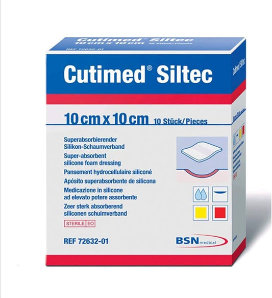 Cutimed Siltec 10 x 10cm / 10