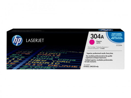 Toner HP Laserjet 304A CC533A Magenta