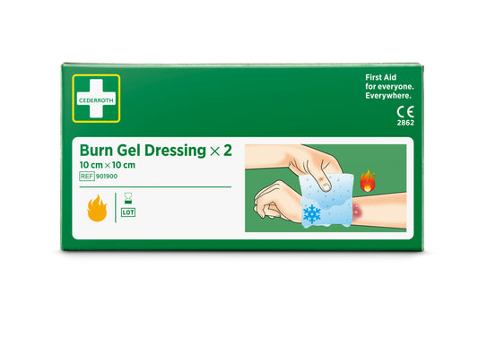 Cederroth Burn Gel Dressing 10 x 10cm / 2