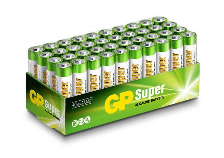 Batteri GP Super Alkaline LR03 AAA / 40