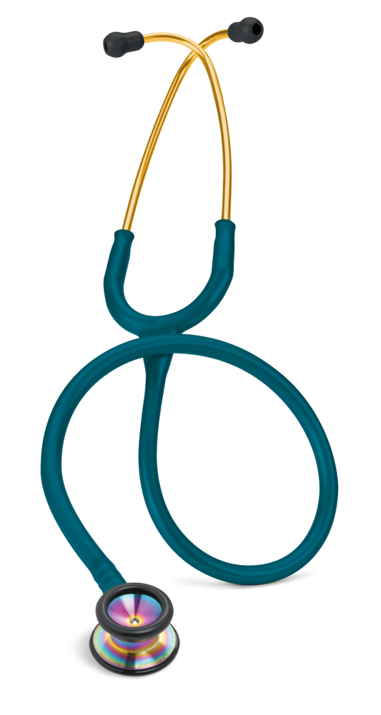 Stetoskop Littmann Classic II Pediatrik Karibienblå/Rainbow