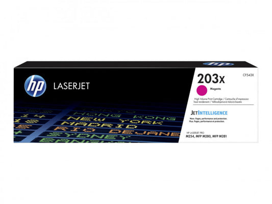 Toner HP LaserJet 203X CF543X Magenta