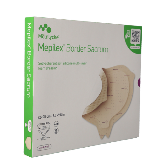 Mepilex Border Sacrum 22 x 25cm / 5