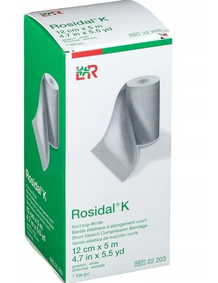 Rosidal K Kompressionsbinda Lågelastisk 12cm x 5m