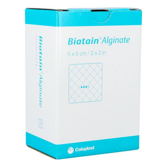 SeaSorb Soft Biatain Alginate Kompress 5 x 5cm / 30