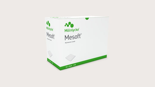 Kompress NonWoven Mesoft 10 x 10cm Dispenserbox / 120