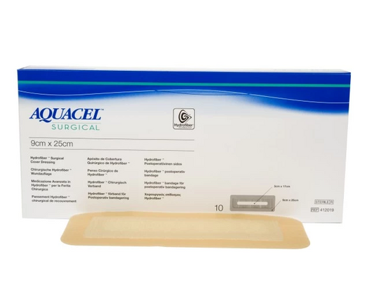 Aquacel Surgical 9 x 25cm / 10