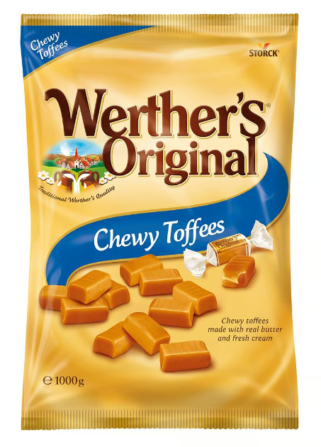 Werther's Chewy Toffees 1000g