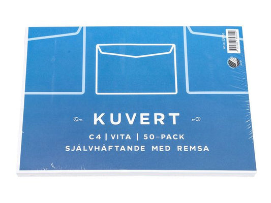 Kuvert C4 Självhäftande PS / 50