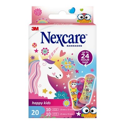 Plåster Nexcare Happy Kids Magic / 20