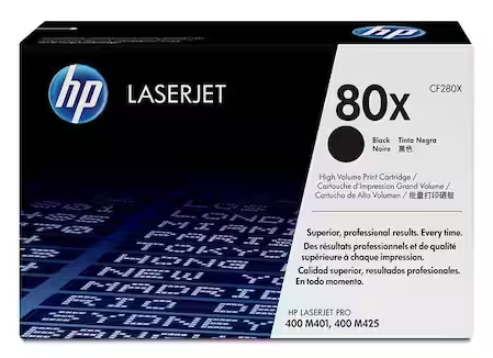 Toner HP CF280X Svart