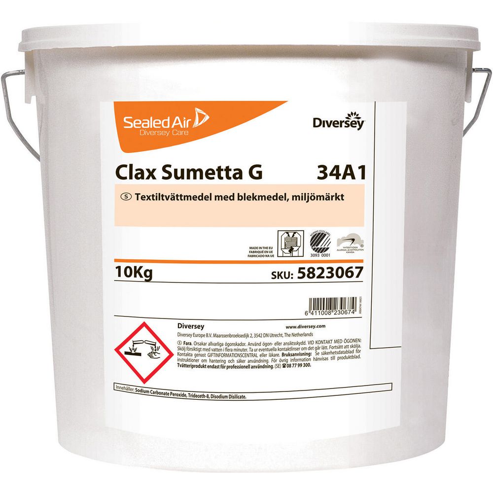 Tvättmedel Clax Sumetta G 10kg