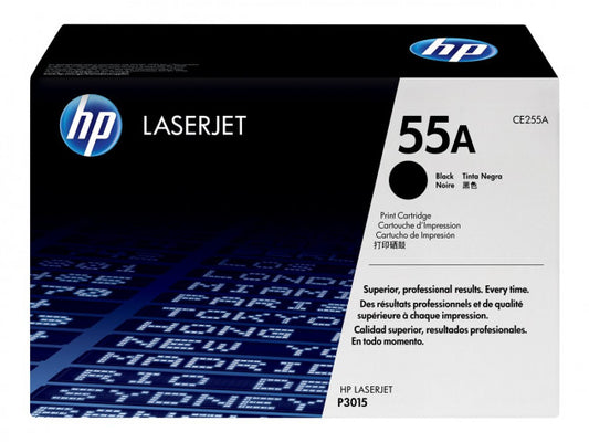 Toner HP Laserjet 55A CE255A Svart