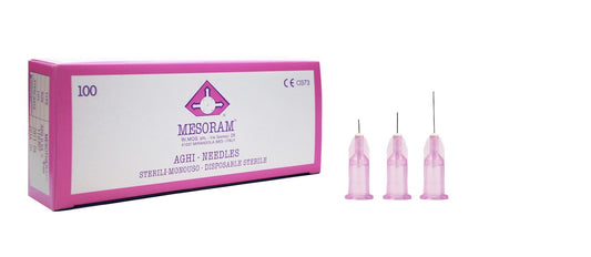 Kanyl Mesoterapi Rosa 32G 0,23 x 4mm / 100