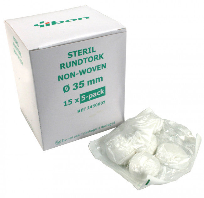 Rundtork NonWoven Steril 35mm 5-pack / 75